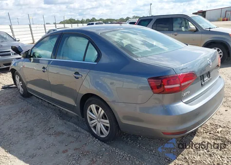 2017 Volkswagen Jetta S из США, поврежденный, VIN 3VW2B7AJ7HM268343